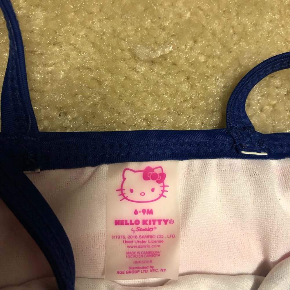 Infant hello kitty swimsuit